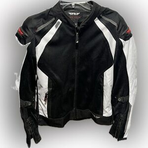 Fly Racing Black and Gray Jacket sz M